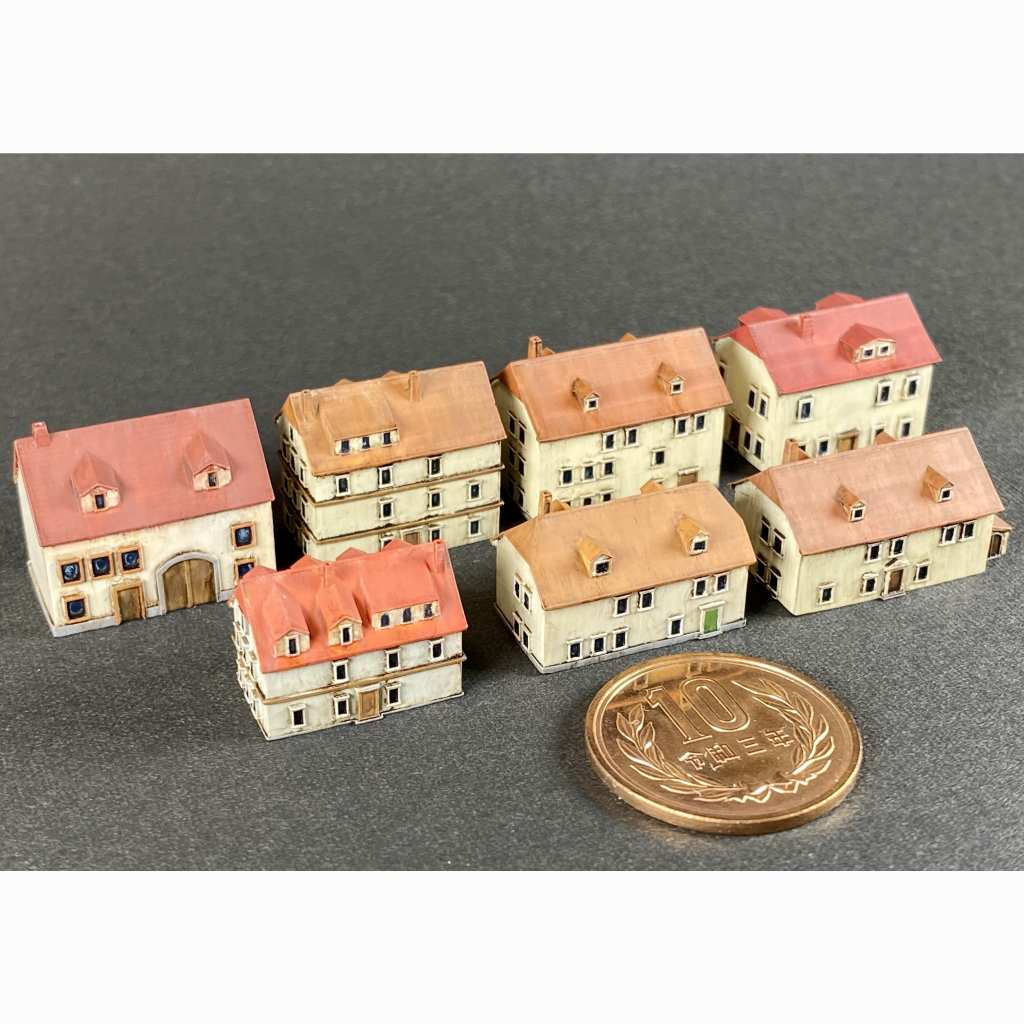 【再入荷】ST4 欧州建築物 住宅セット