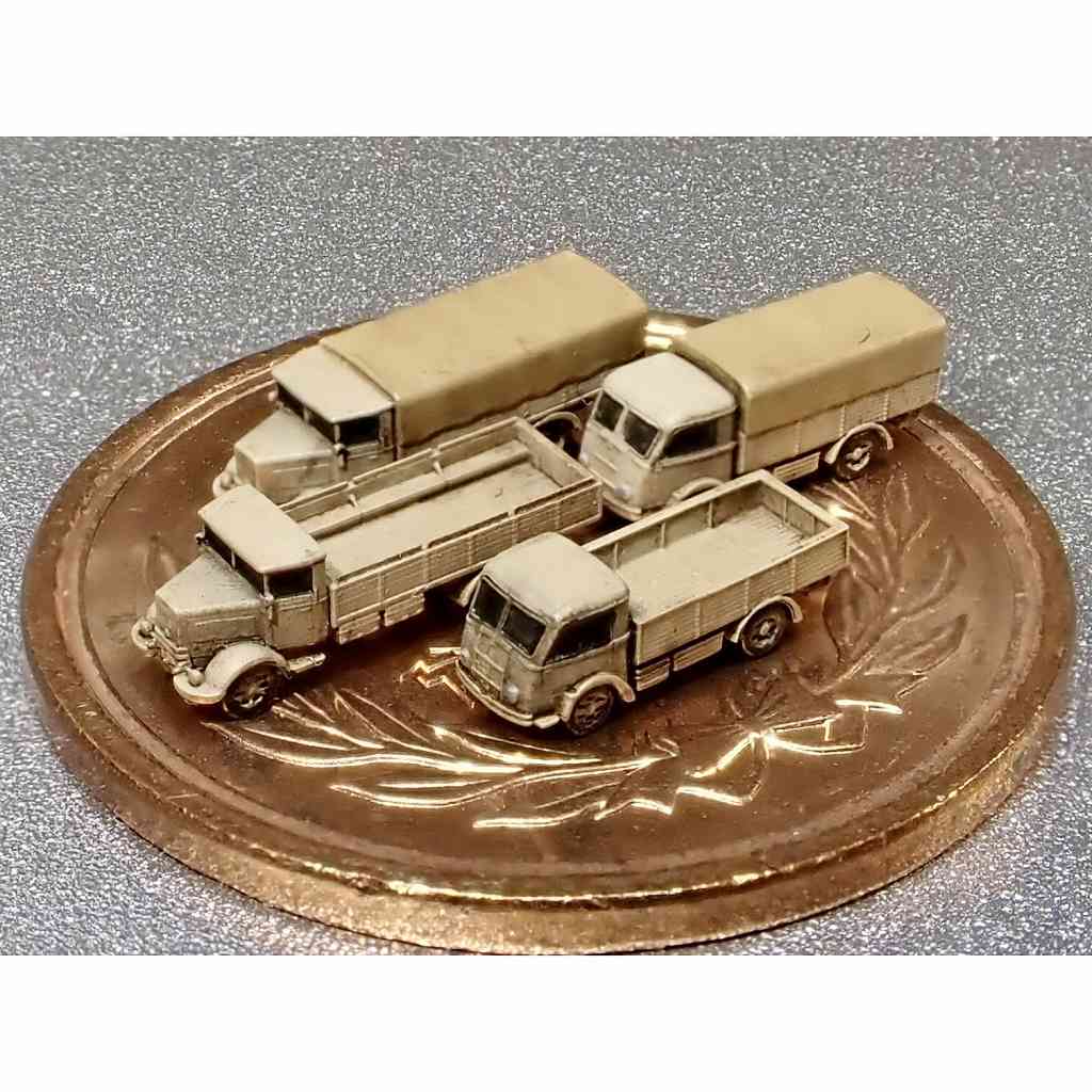 【新製品】I4 イタリア軍 3RO&626nim トラックセット1