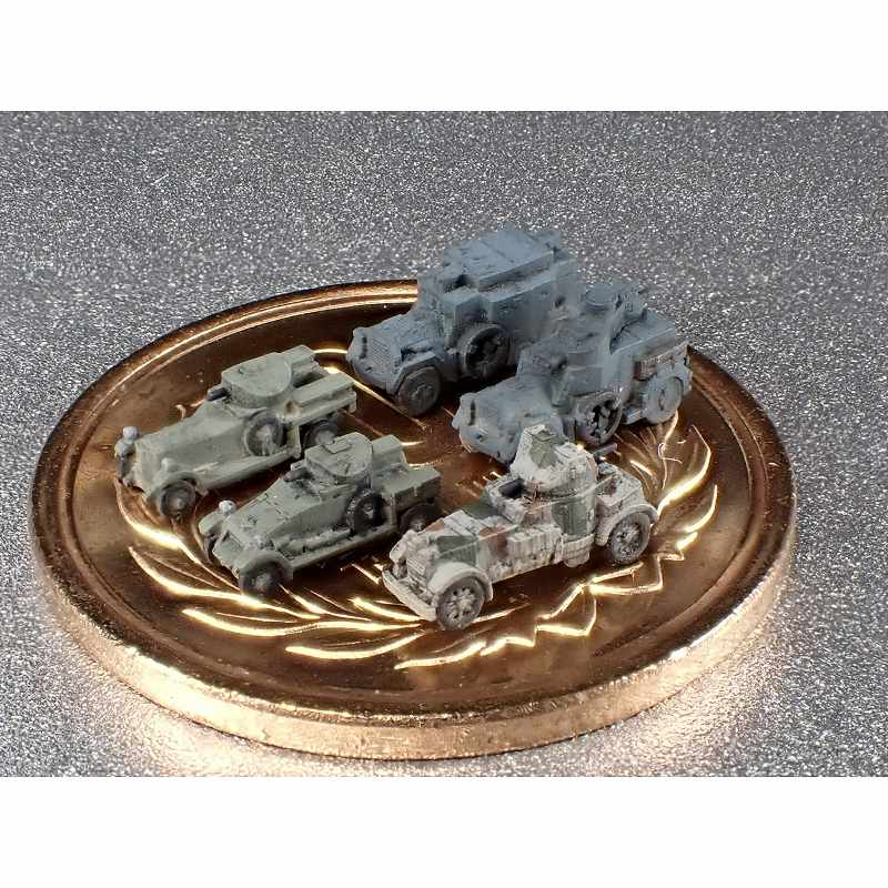 【新製品】WW1 2 WWI 装甲車セット
