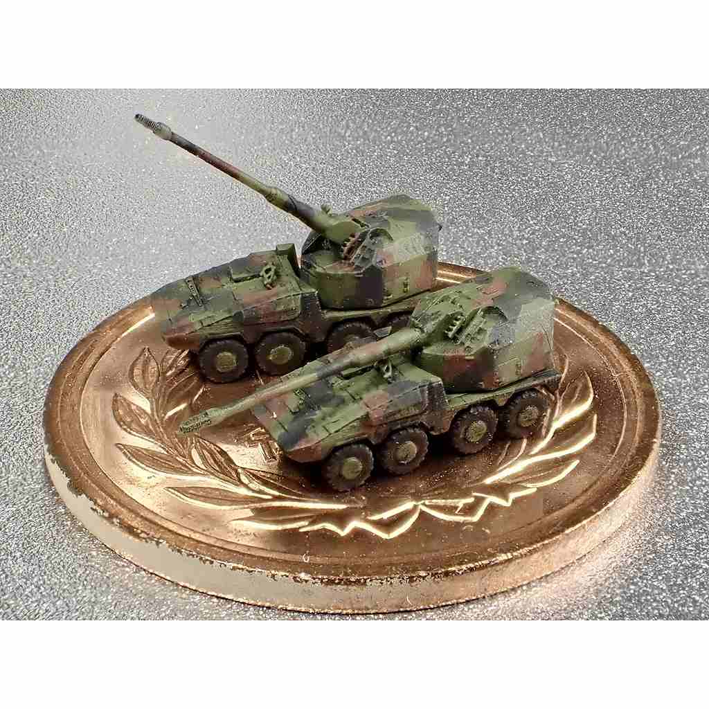 【新製品】MG8 現用ドイツ軍 RCH 155 ボクサー自走砲セット