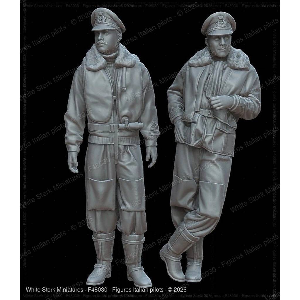 【新製品】F48030 1/48 イタリア空軍 パイロット 【ネコポス規格外】