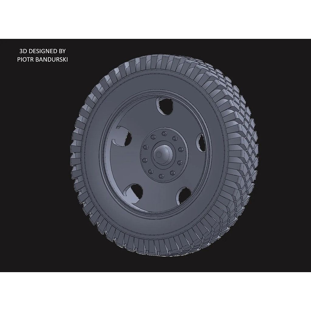 【新製品】M72006 DSタイプ車輪（2個入り）wz.97 野砲および wz.14/19 榴弾砲用【ネコポス規格外】