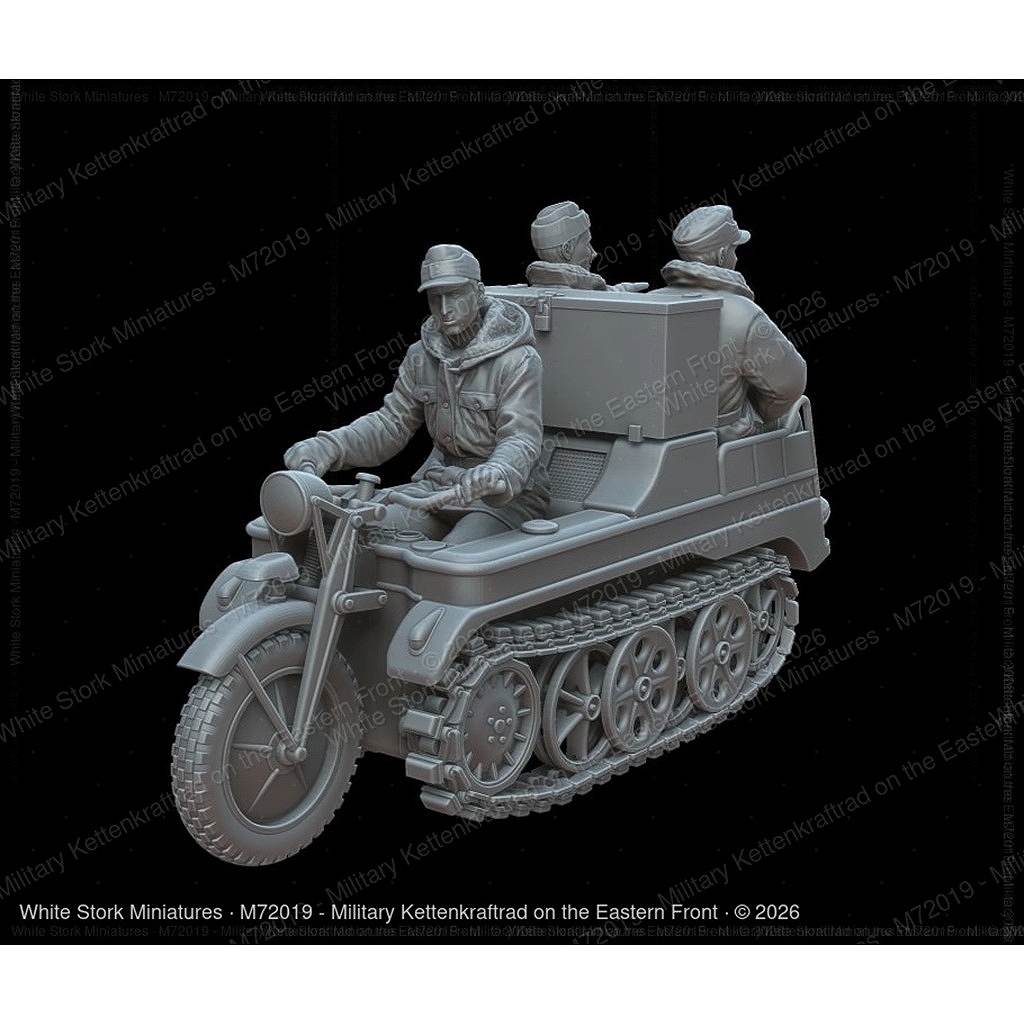 【新製品】M72019 1/72 東部戦線のケッテンクラート(車両1両+乗員) 【ネコポス規格外】