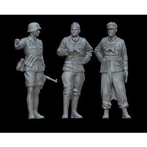 【新製品】F72049 1/72 ドイツ軍アフリカ軍団兵士 パート II (3体)