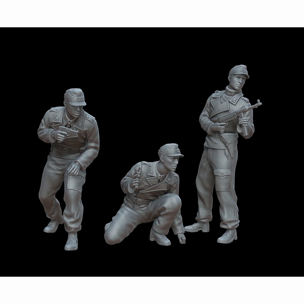 【新製品】F72108 1/72 ドイツ戦車兵撤退 1944-1945年（3体） 【ネコポス規格外】