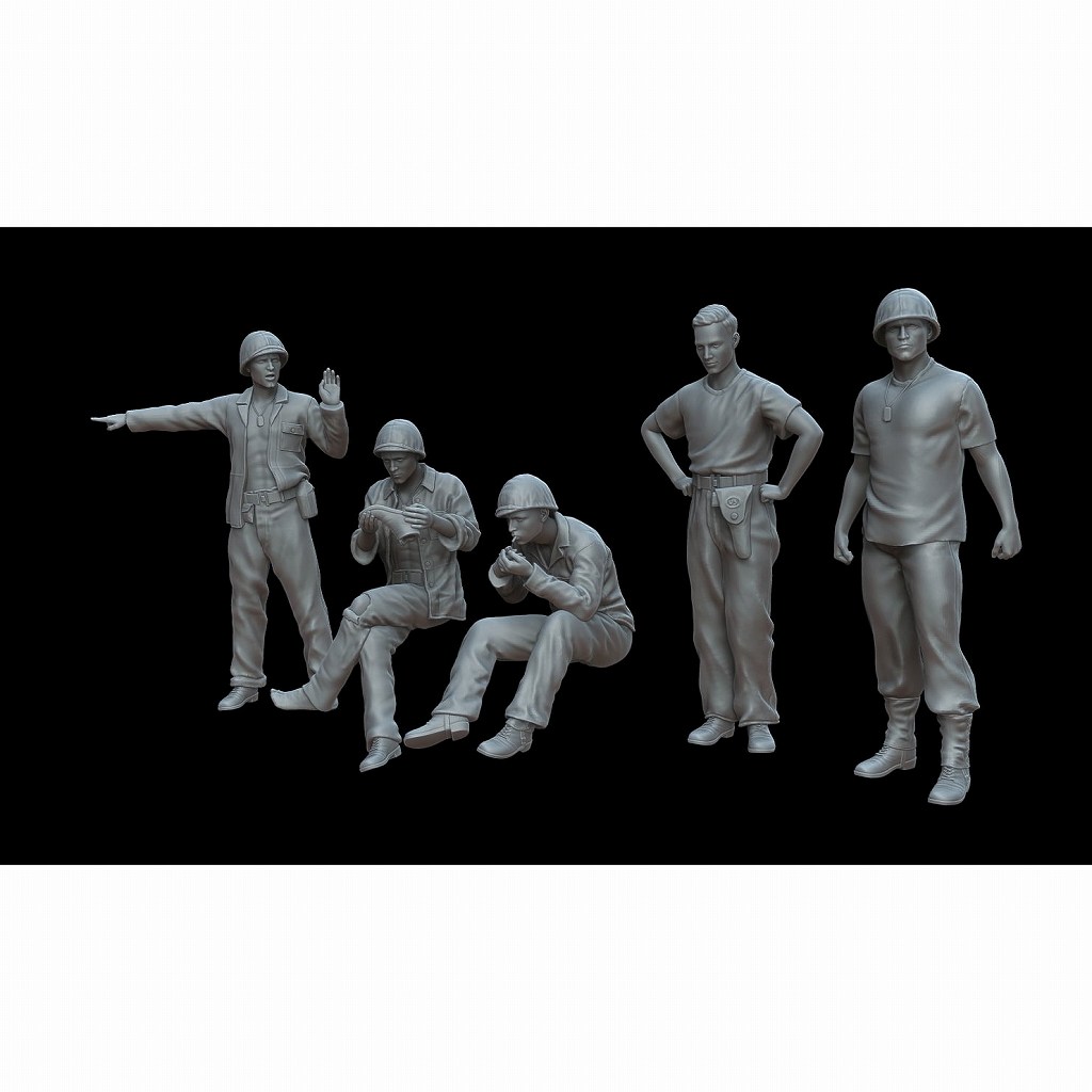 【新製品】F72109 1/72 太平洋戦争 米海兵隊（4体） 【ネコポス規格外】