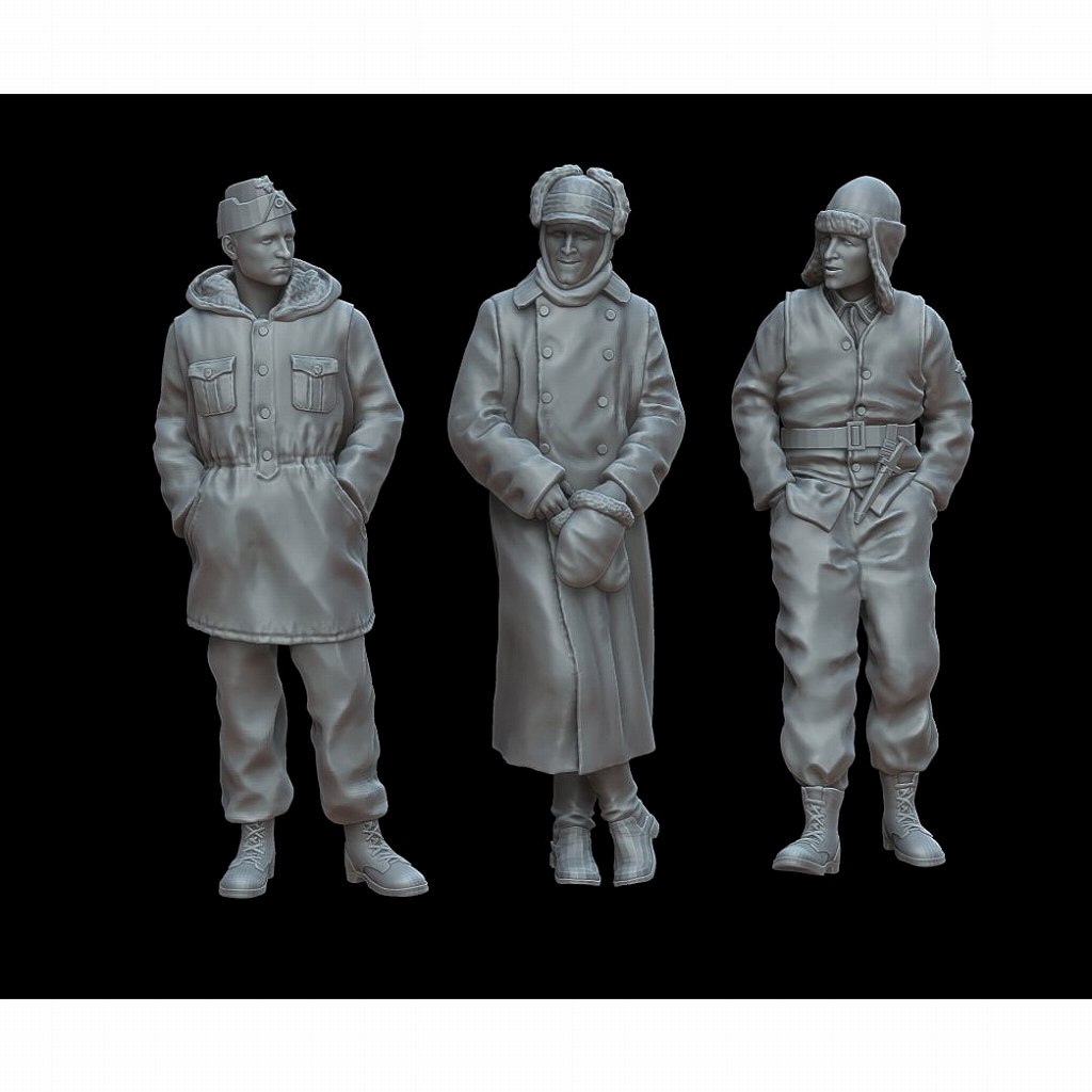 【新製品】F72116 1/72 東部戦線 1942/43年 フィンランド義勇兵（3体） 【ネコポス規格外】