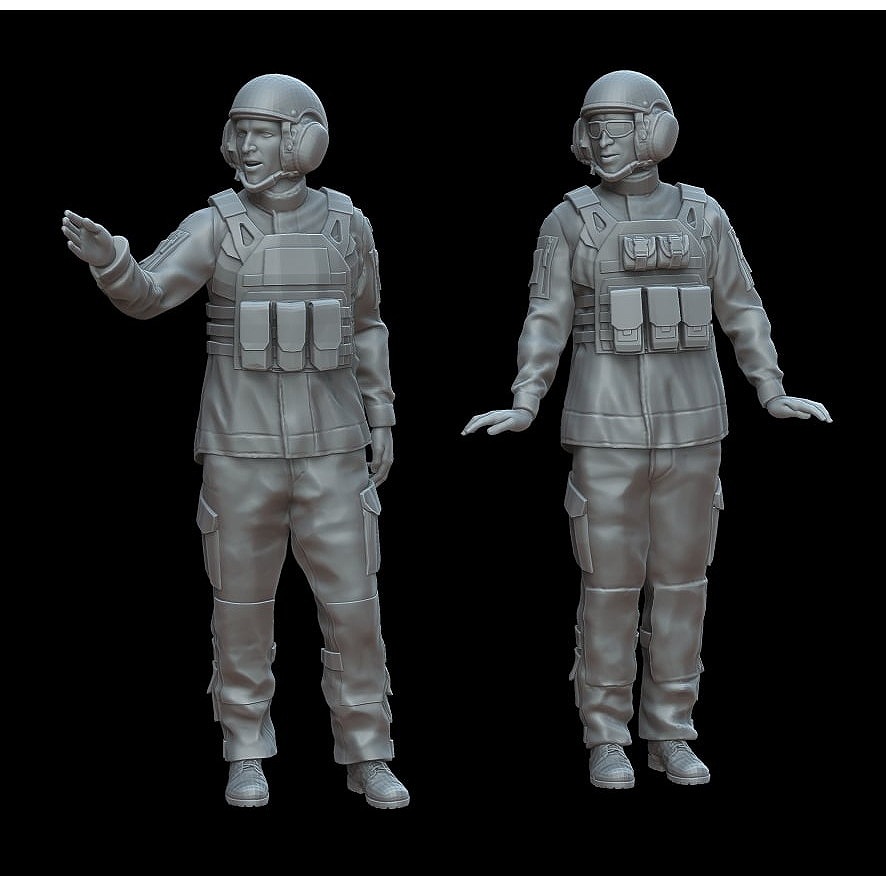 【新製品】F72117 1/72 現用HIMARSのポーランド軍搭乗員（2体） 【ネコポス規格外】