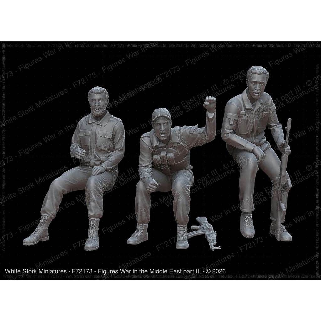 【新製品】F72173 1/72 中東戦争 Part 3(3体) 【ネコポス規格外】