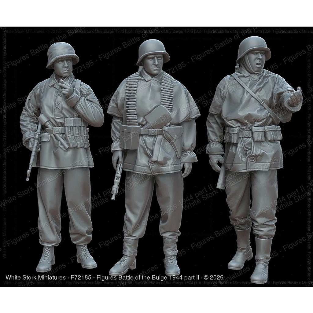 【新製品】F72185 1/72 バルジの戦い Part 2(3体) 【ネコポス規格外】