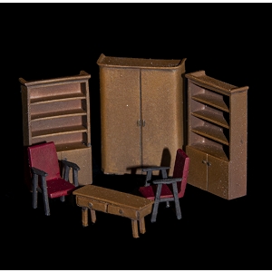 【新製品】A018 1/72 家庭用備品(椅子、机、キャビネット、本棚等)パート II