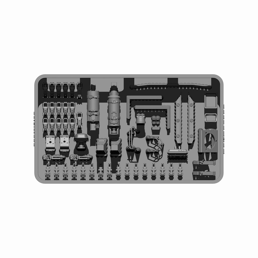 【新製品】BSKD35023 1/35 WWII ドイツ Sd.Kfz.222 軽装甲偵察車用ディテールセット