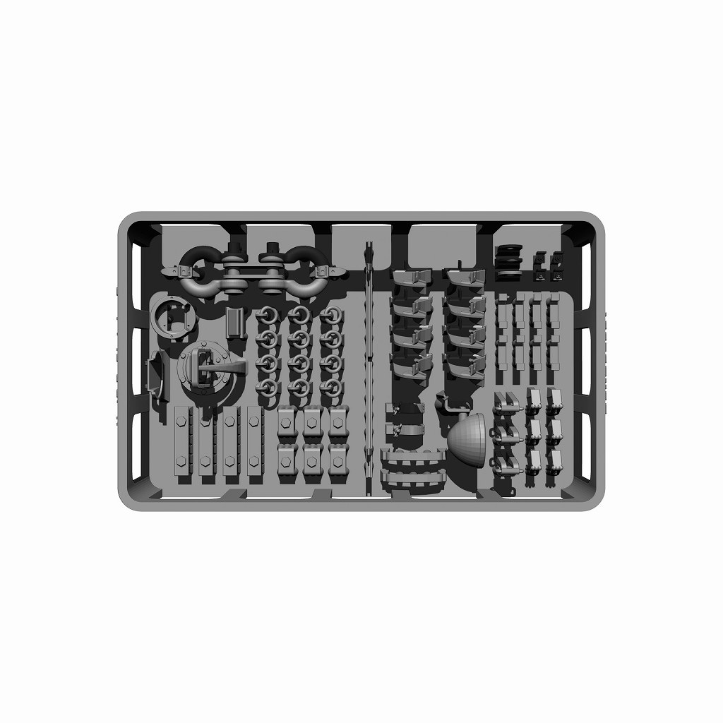 【新製品】BSKD35024 1/35 WWII 露/ソ JS-2 重戦車用ディテールセット