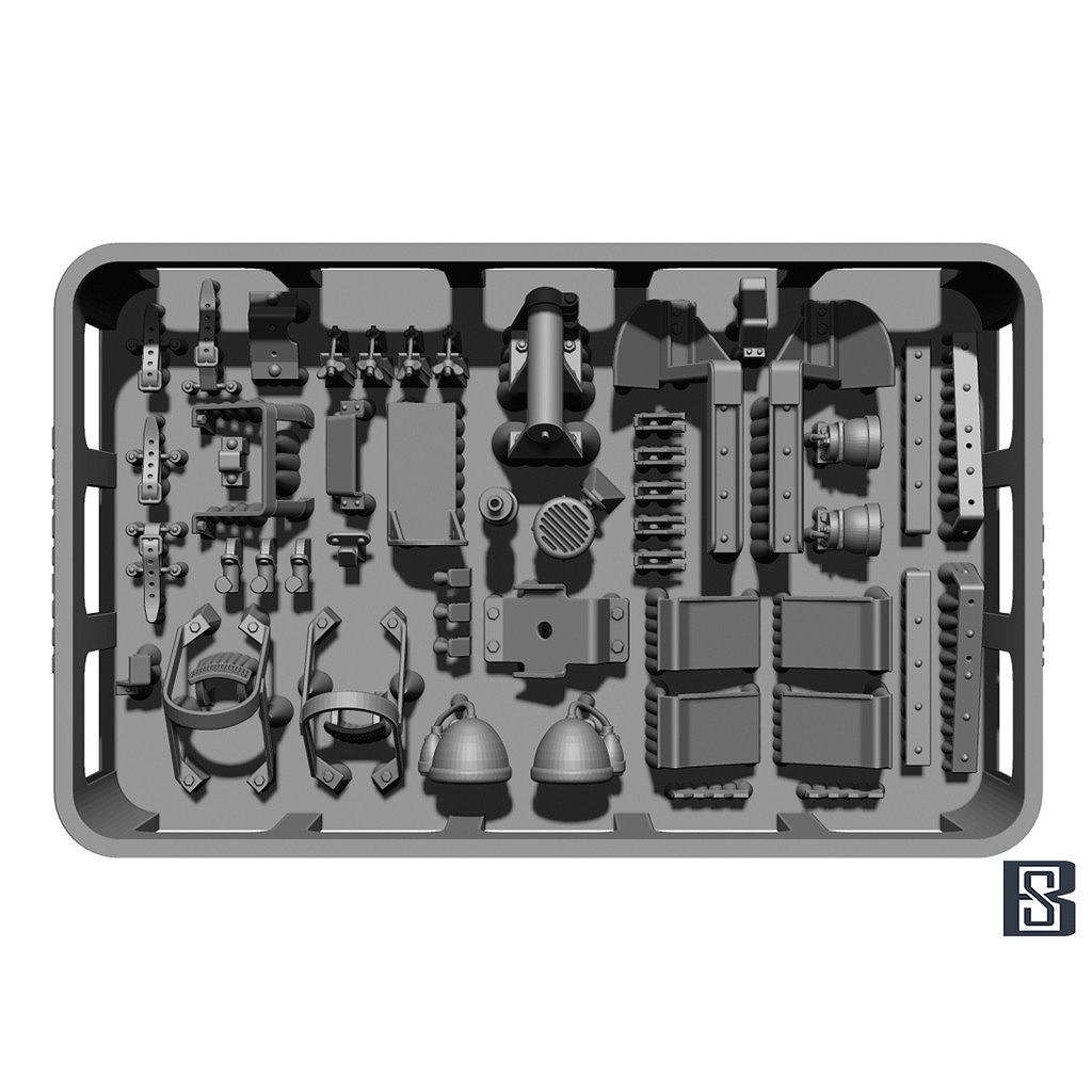 【新製品】BSKD35029 1/35 WWII アメリカ M3 スチュアート軽戦車用ディテールセット