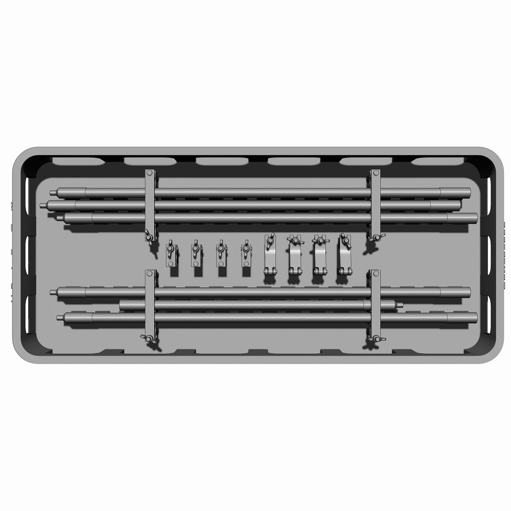 【新製品】BSKT35002 1/35 WWII ドイツ キングタイガー 重戦車用 牽引ケーブルセット(ホルダー/クリーニングロッド付)