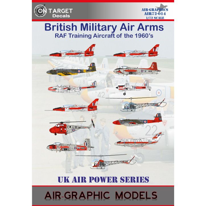 【新製品】AIR72-014 イギリス空軍の練習機 Pt.1 1960年代