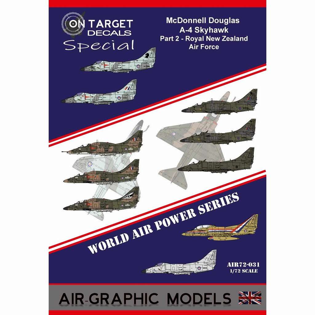 【新製品】AIR72-031 ダグラス A-4 スカイホーク Part2 ニュージーランド空軍
