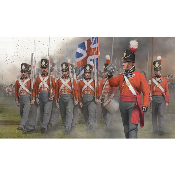 【新製品】141)ナポレオン戦争 イギリス歩兵 行軍