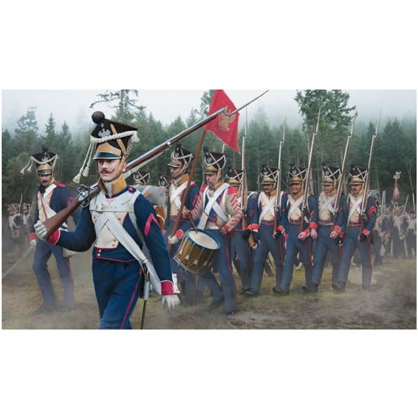 【再入荷】142 ナポレオン戦争 ポーランド歩兵 行軍