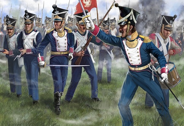 【再入荷】144 ナポレオン戦争 ポーランド兵 攻撃