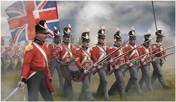 【新製品】145)ナポレオン戦争 イギリス歩兵 攻撃