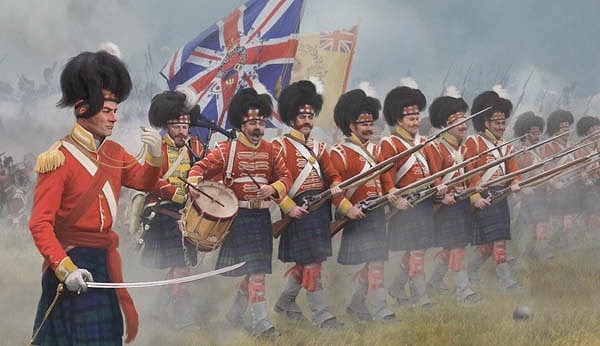 【新製品】146)ナポレオン戦争 スコットランド兵 攻撃