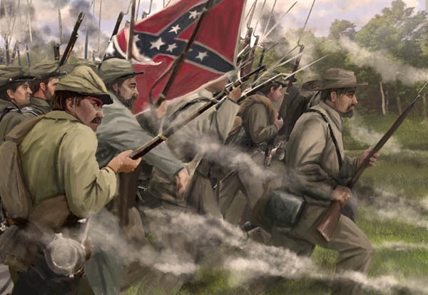 【新製品】152)南北戦争 ゲティスバーグの戦い 南軍 ピケットの突撃 2