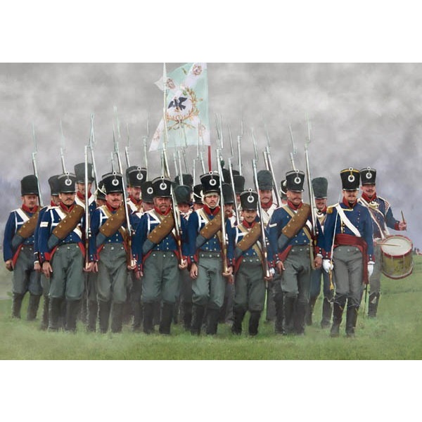 【再入荷】174 ナポレオン戦争 プロイセン戦列歩兵 行進