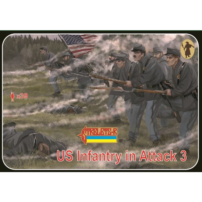 【新製品】179 南北戦争 北軍兵 攻撃 3