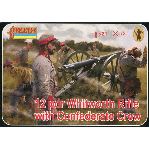 【新製品】183 南北戦争 ホイットワース12ポンド後装砲 w/南軍砲兵
