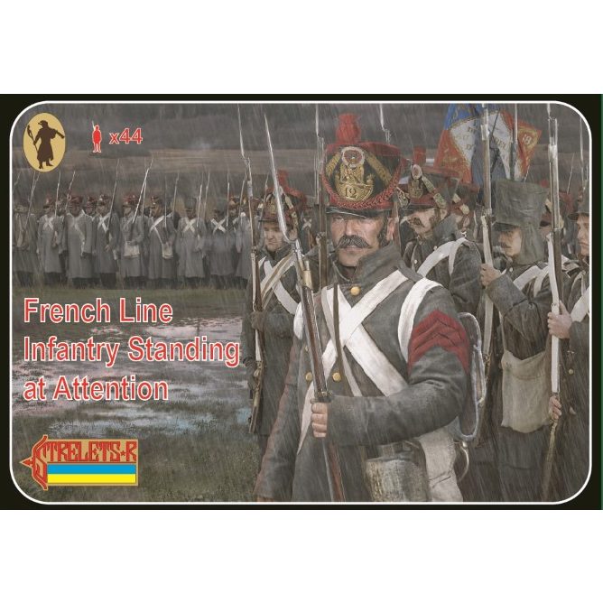 【再入荷】184 ナポレオン戦争 フランス戦列歩兵 気を付け