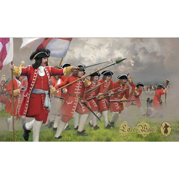 【新製品】231 スペイン継承戦争 イギリス歩兵 攻撃 1701-1714年