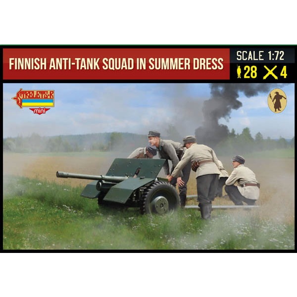 【再入荷】245 WWII フィンランド 対戦車チームセット 夏季