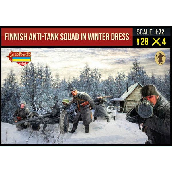 【新製品】246 WWII フィンランド 対戦車チームセット 冬季
