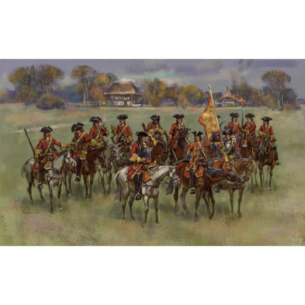 【再入荷】255 スペイン継承戦争 イギリス騎兵連隊