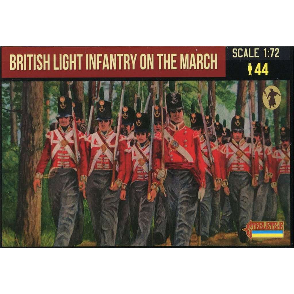 【新製品】294 ナポレオン戦争 イギリス軽歩兵 行進