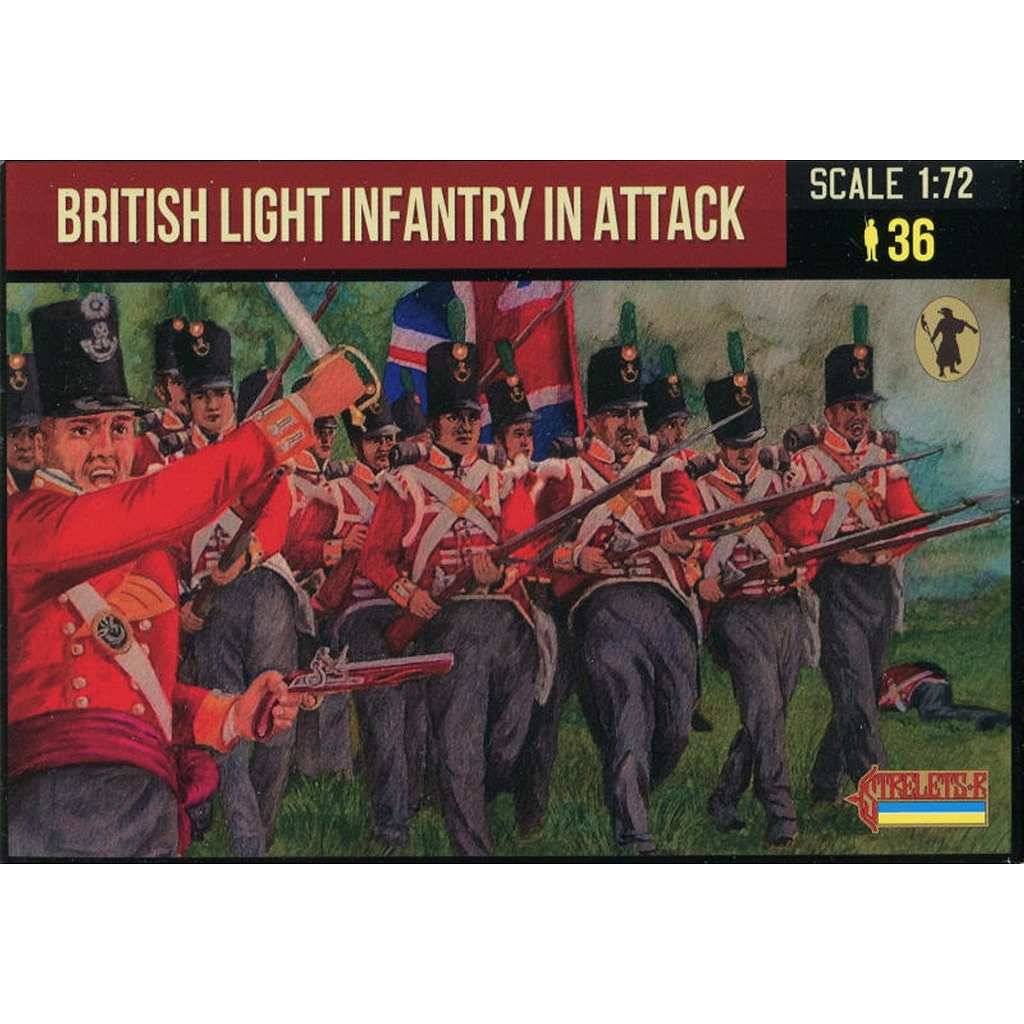 【新製品】295 ナポレオン戦争 イギリス軽歩兵 攻撃