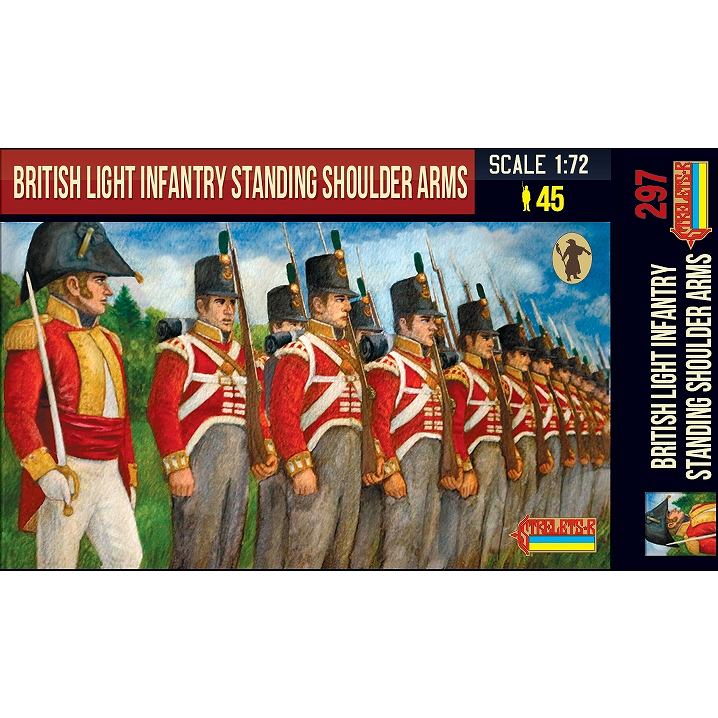 【新製品】297 ナポレオン戦争 イギリス軽歩兵 担げ銃