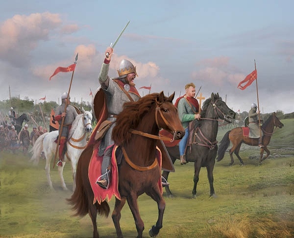 【新製品】910)ノルマン兵 ヘイスティングス 1066年