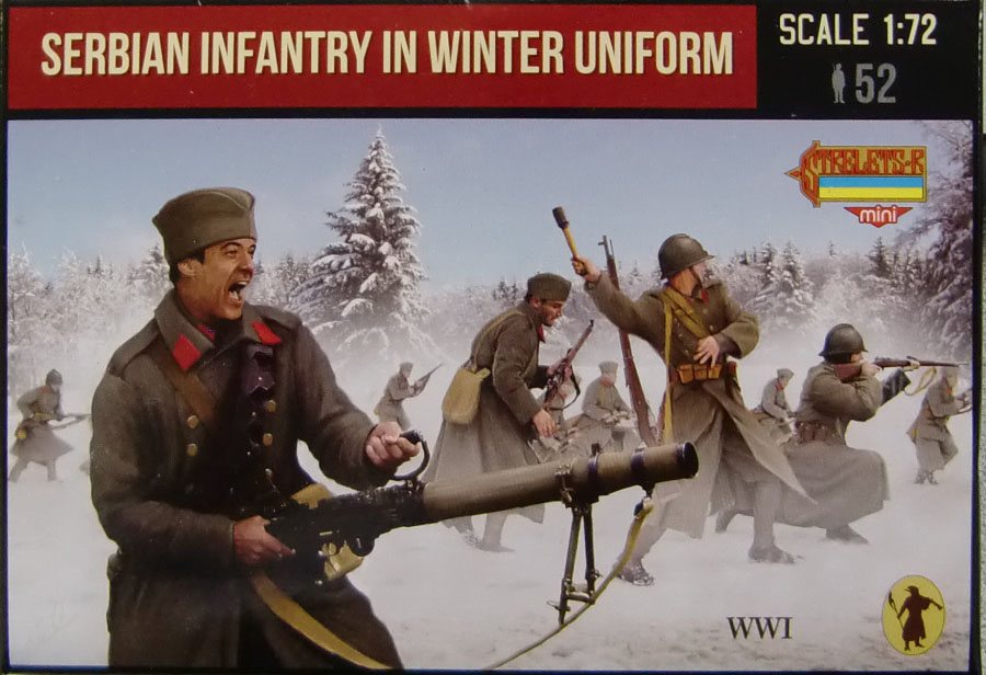 【新製品】MINI M126)WWI セルビア歩兵 防寒野戦服