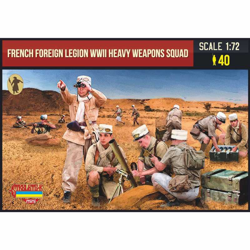 【新製品】MINI M152 WWII フランス外人部隊 重火器チーム