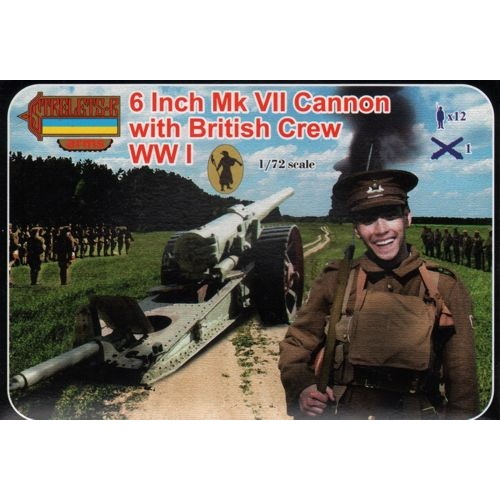 【新製品】[2020057500108] A001)Mk.VII 6インチ砲 WWI