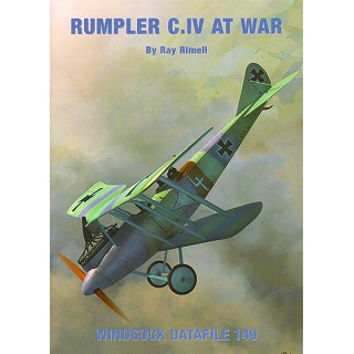【新製品】[2070120114909] WINDSOCK DATAFILE 149)RUMPLER C.IV AT WAR