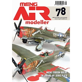 【新製品】AIR modeller 78 MICHEL GRUSON BUILDS THE EDUARD ART SERIES P-47D