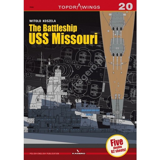 【再入荷】TOPDRAWINGS 7020 戦艦 ミズーリ Missouri