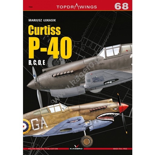 【新製品】TOPDRAWINGS 7068 カーチス P-40B/C/D/E