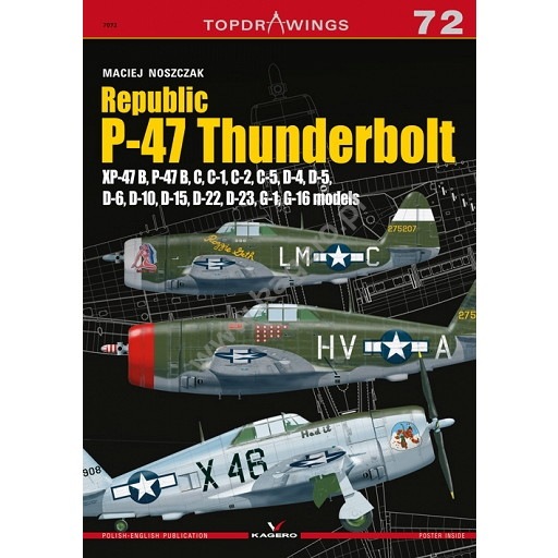 【新製品】TOPDRAWINGS 7072 P-47 サンダーボルト