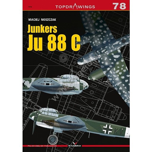【新製品】TOPDRAWINGS 7078 ユンカース Ju88C