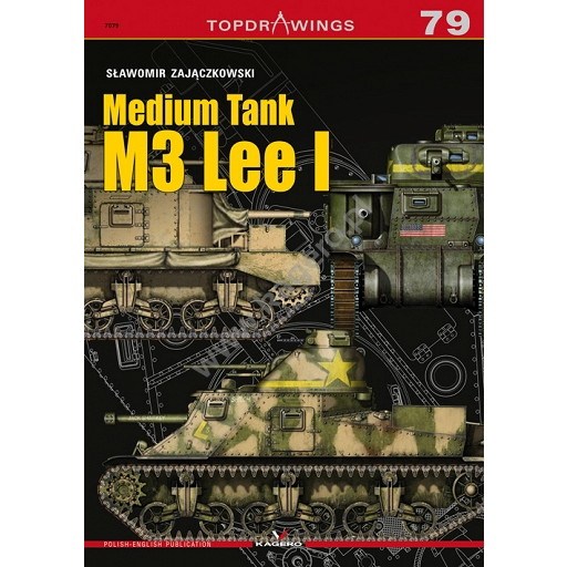 【新製品】TOPDRAWINGS 7079 M3 リー 中戦車 I