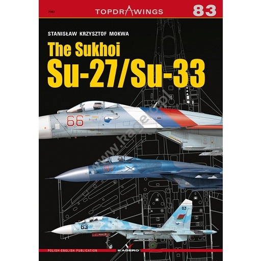 【新製品】TOPDRAWINGS 7083 スホーイ Su-27/Su-33 フランカー